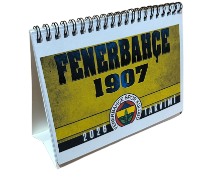 Fenerbahçe Görselli Masa Takvimi